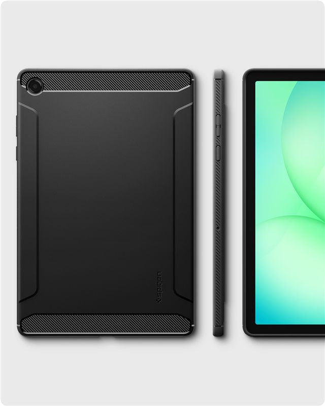 Spigen Rugged Armor, matte black - Samsung Galaxy Tab A11+ (2025)