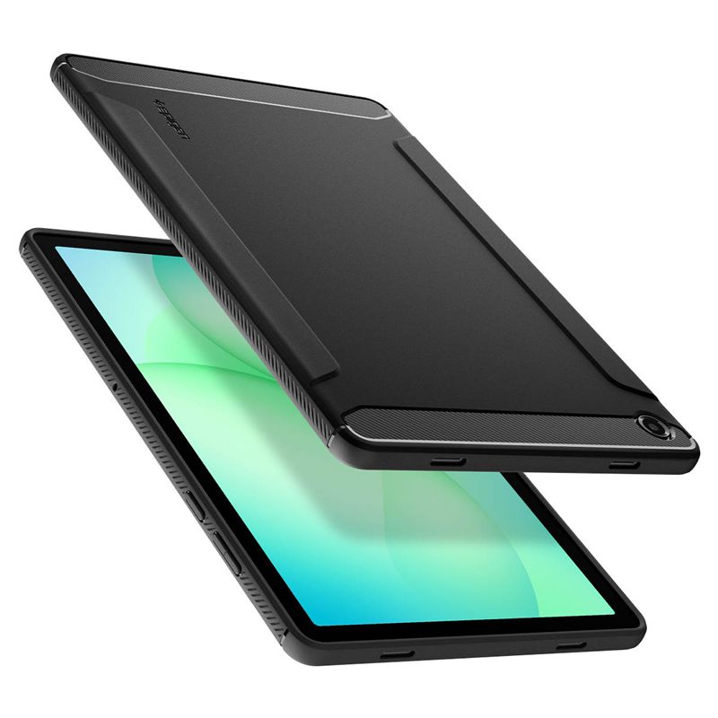 Spigen Rugged Armor, matte black - Samsung Galaxy Tab A11+ (2025)