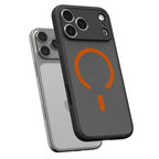 Spigen Ultra Hybrid MagSafe, frost black orange - iPhone 17 Pro Max