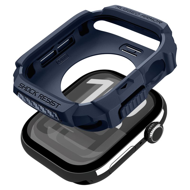 Spigen Rugged Armor 2, navy blue - Apple Watch 11 42mm