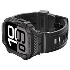 Spigen Rugged Armor Pro 2, matte black - Apple Watch 11 42mm