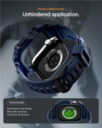 Spigen Rugged Armor Pro 2, navy blue - Apple Watch 11 42mm