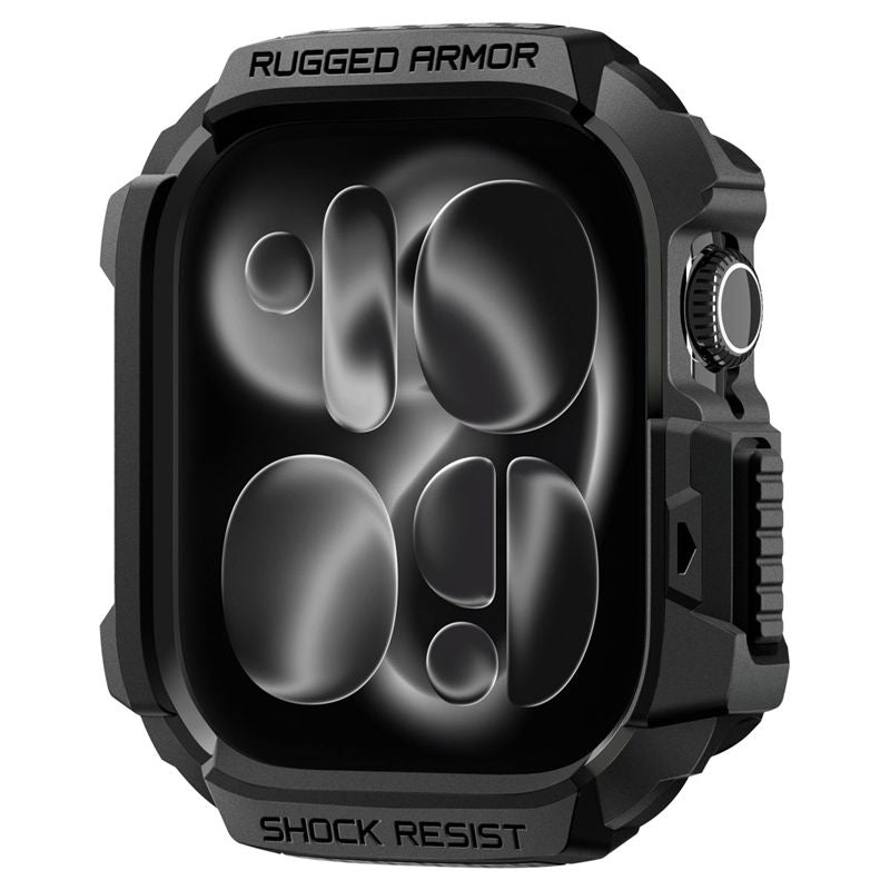Spigen Rugged Armor 2, matná čierna - Apple Watch 11 46mm