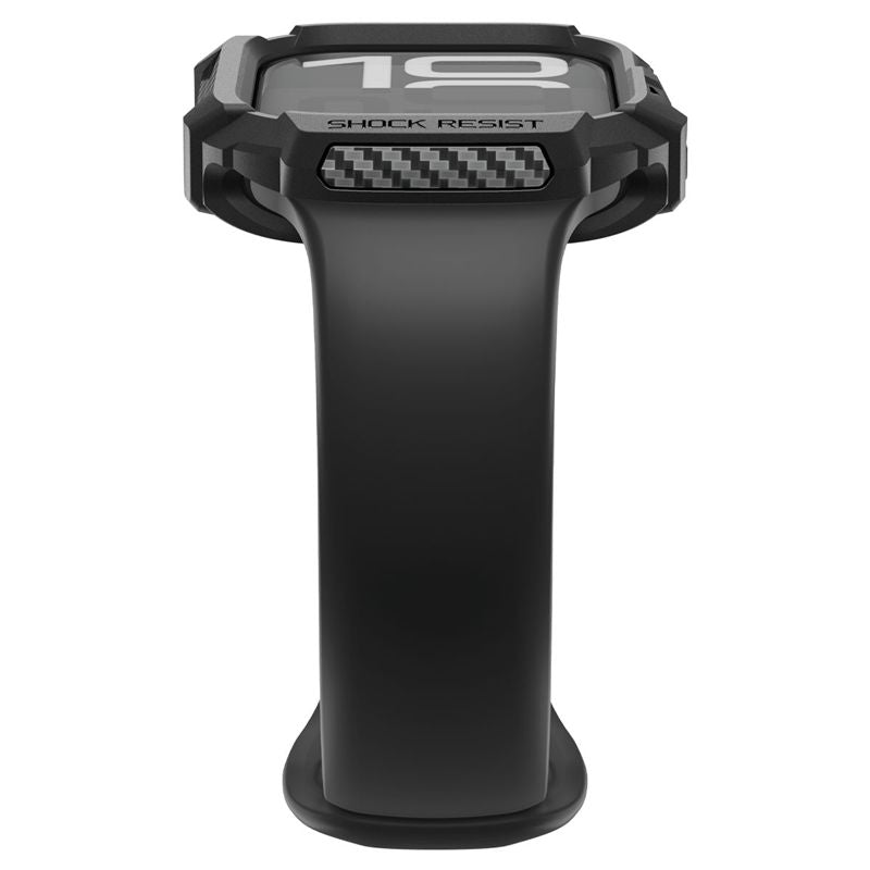 Spigen Rugged Armor 2, matná čierna - Apple Watch 11 46mm