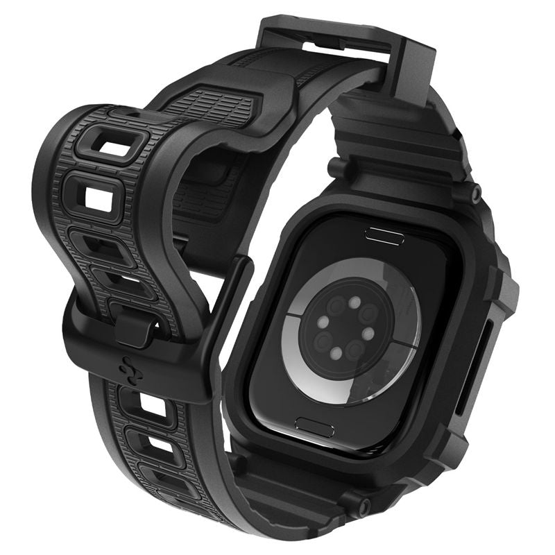 Spigen Rugged Armor Pro 2, matte black - Apple Watch 11 46mm