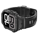 Spigen Rugged Armor Pro 2, matte black - Apple Watch 11 46mm