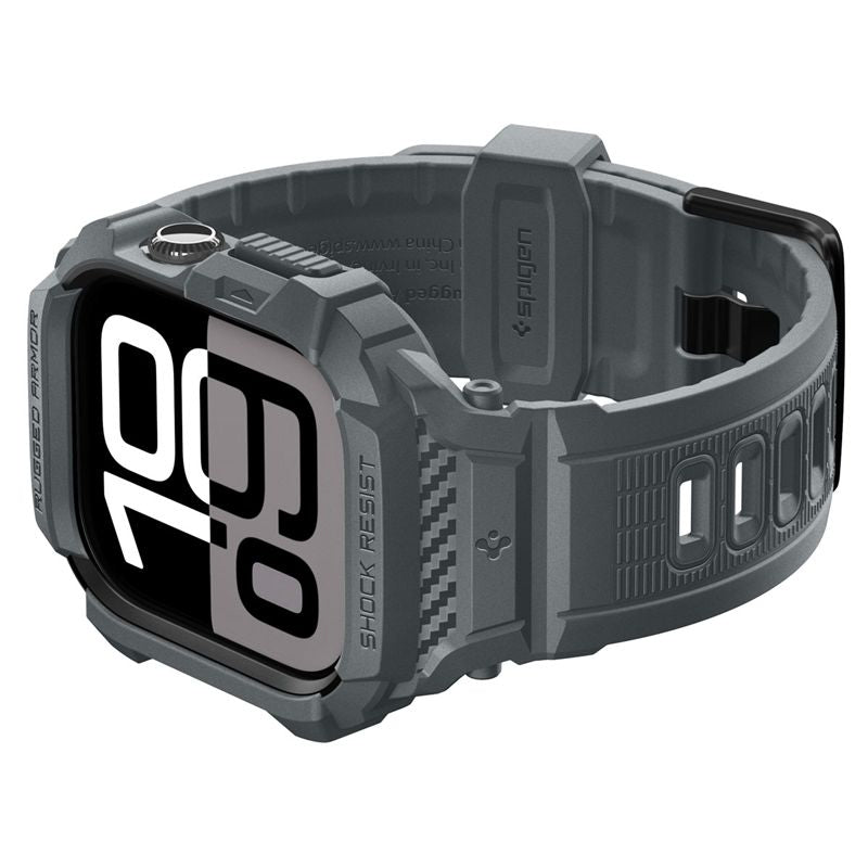 Spigen Rugged Armor Pro 2, dark gray - Apple Watch 11 46mm