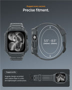 Spigen Rugged Armor Pro 2, dark gray - Apple Watch 11 46mm
