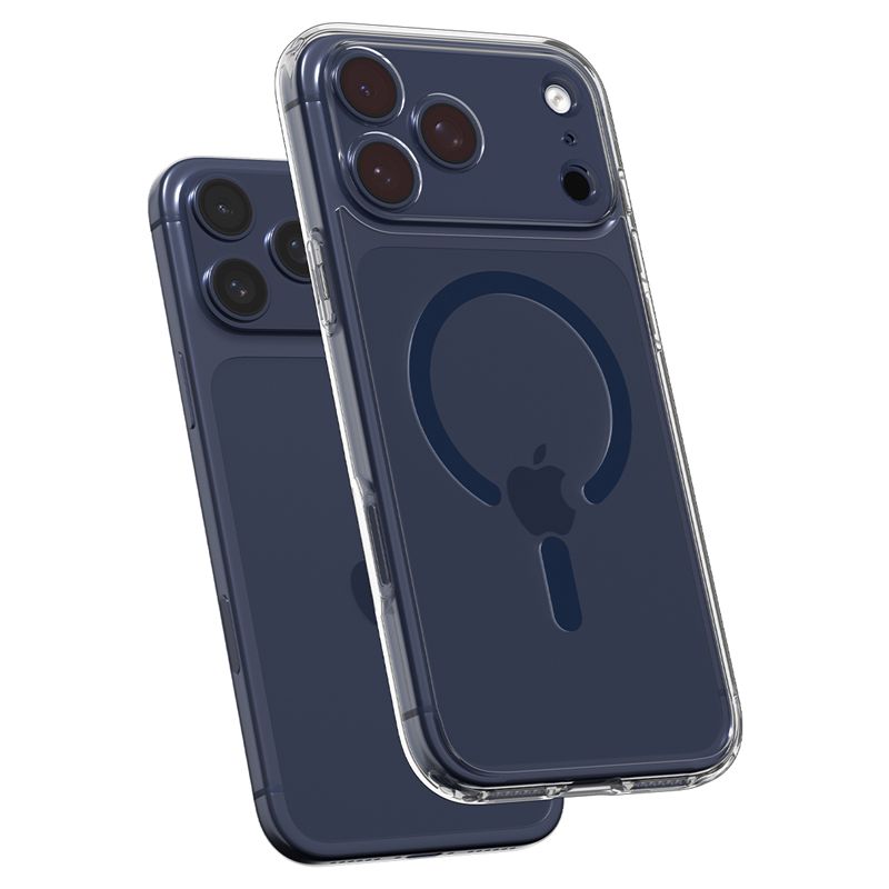 Spigen Ultra Hybrid MagSafe, clear deep blue - iPhone 17 Pro Max