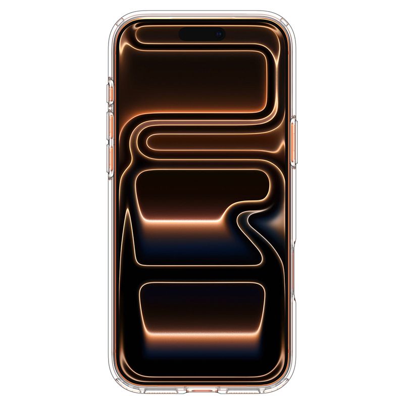 Spigen Ultra Hybrid MagSafe, číry oranžový - iPhone 17 Pro