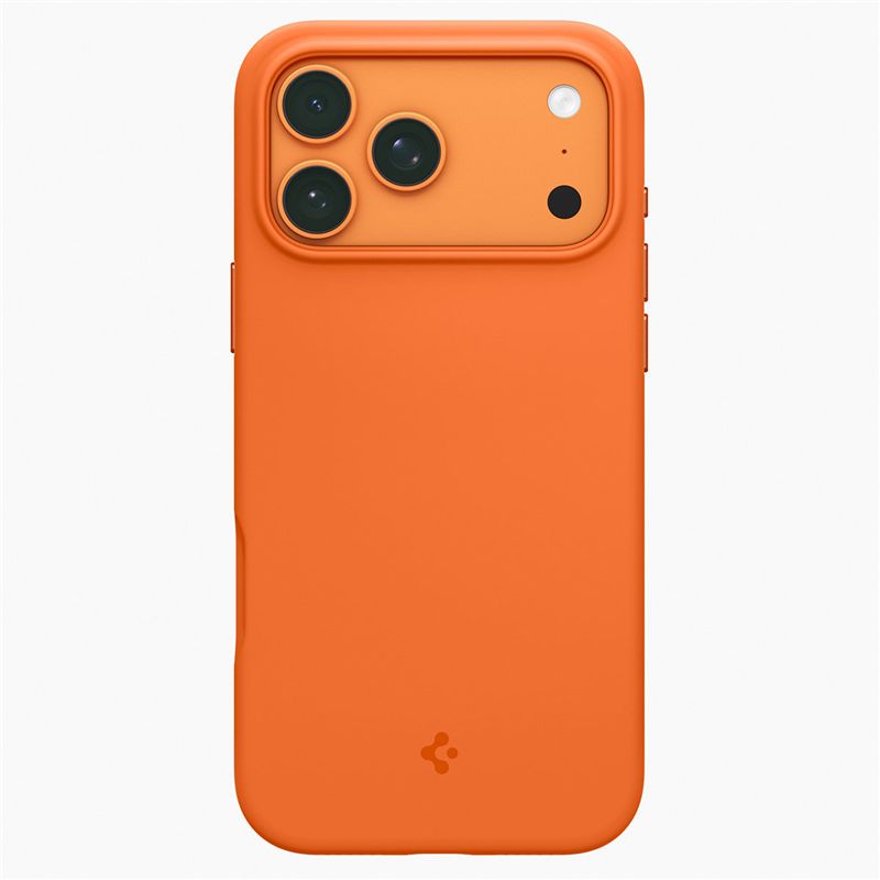 Spigen Silicone Fit MagSafe, cosmic orange - iPhone 17 Pro Max