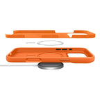Spigen Silicone Fit MagSafe, cosmic orange - iPhone 17 Pro Max