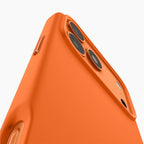 Spigen Silicone Fit MagSafe, cosmic orange - iPhone 17 Pro Max