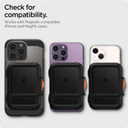 Spigen iPhone Lock Fit Wallet with MagSafe, black