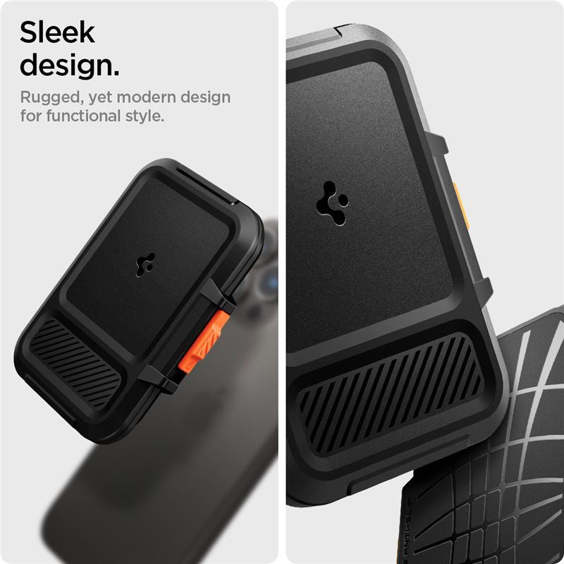 Spigen iPhone Lock Fit Wallet with MagSafe, black