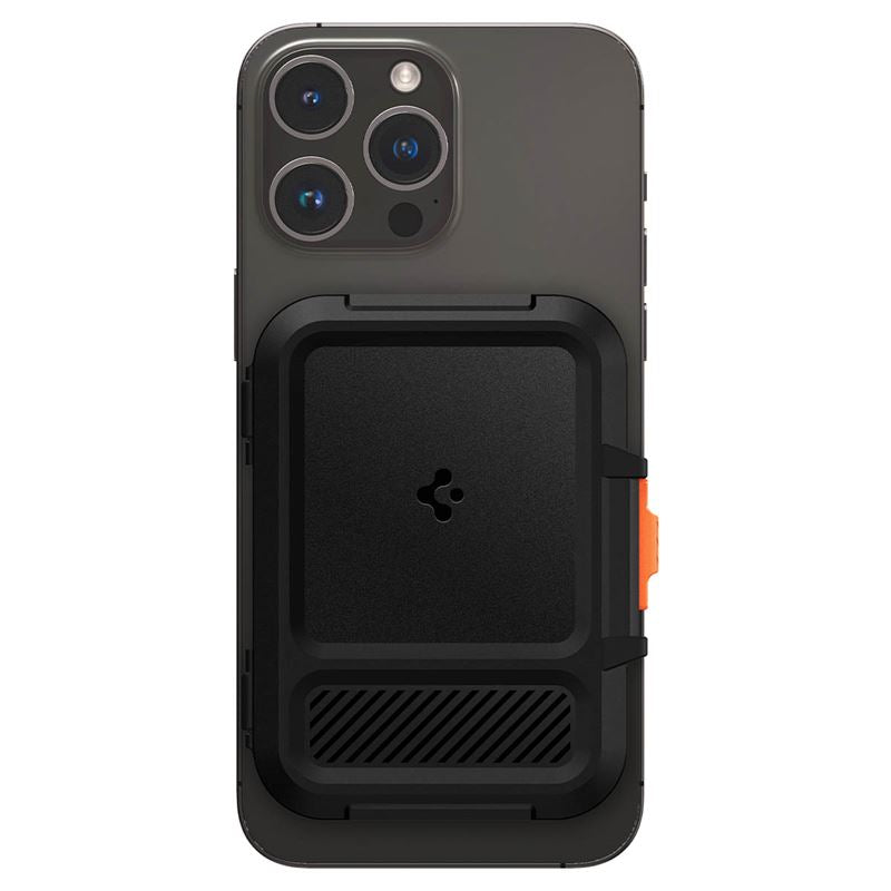 Spigen iPhone Lock Fit Wallet with MagSafe, black