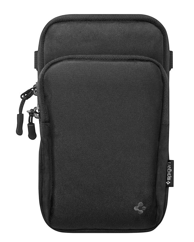 1 front pocket and 1 main pocket offer generous space for your essentials such as mobile phones, keys, cards and headphones, leaving your hands free and allowing you to fully concentrate on your activity