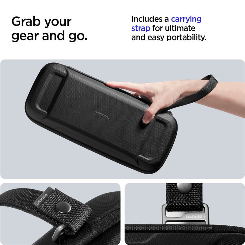 Spigen Rugged Armor Pro Pouch, black - Sony Playstation Portal