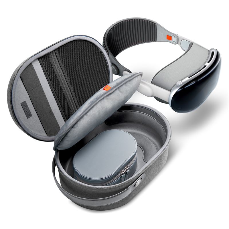 Spigen Klasden Pouch, charcoal gray - Apple Vision Pro