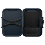 Spigen iPhone Lock Fit MagSafe Wallet, metal slate