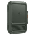 Spigen iPhone Lock Fit MagSafe Wallet, military green