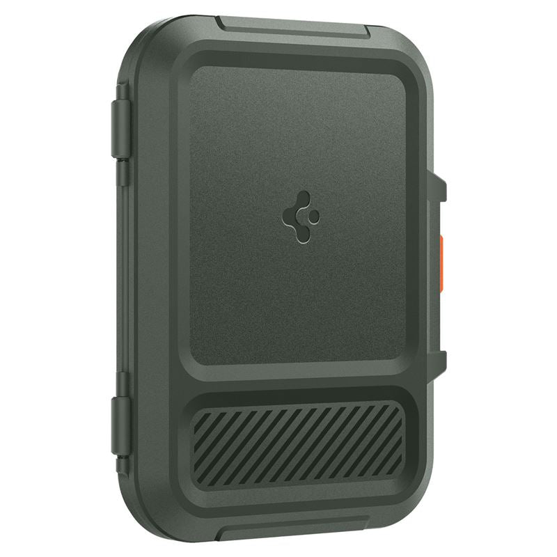 Spigen iPhone Lock Fit MagSafe Wallet, military green