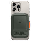 Spigen iPhone Lock Fit MagSafe Wallet, military green