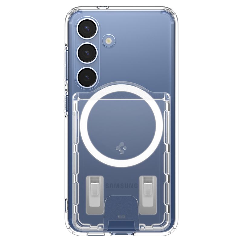 Spigen Ultra Hybrid Wallet MagSafe, crystal clear - Samsung Galaxy S25 Series
