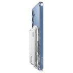 Spigen Ultra Hybrid Wallet MagSafe, crystal clear - Samsung Galaxy S25 Series