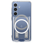 Spigen Ultra Hybrid Wallet MagSafe+, crystal clear - Samsung Galaxy S25 Series