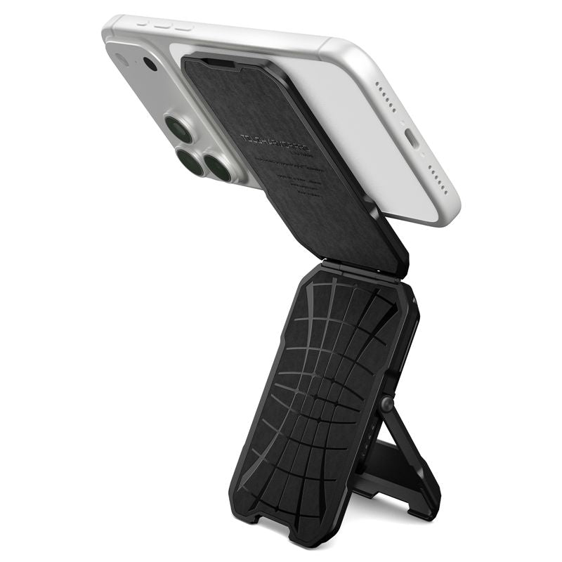 Spigen Tough Armor Pro Wallet MagSafe 5 kariet, čierna