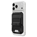Spigen Tough Armor Pro Wallet MagSafe 5 kariet, čierna