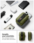 Spigen Portable Organizer Pouch TintapZip MagSafe, olive green