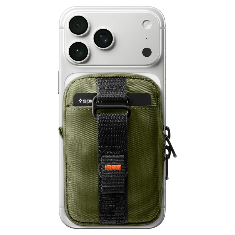 Spigen Portable Organizer Pouch TintapZip MagSafe, olive green