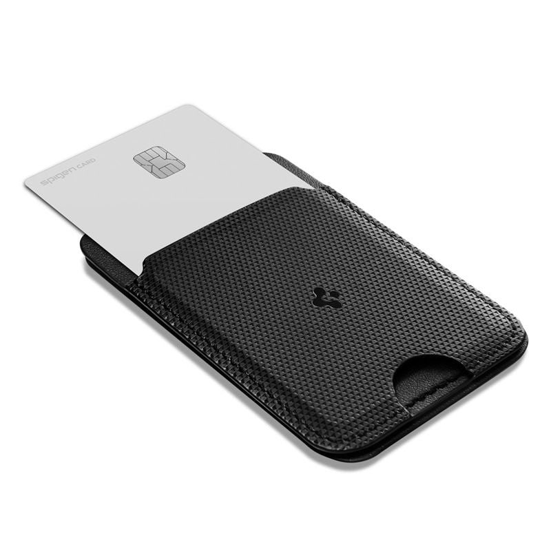 Spigen Slim Fold Stand MagSafe Wallet 1 Card, black