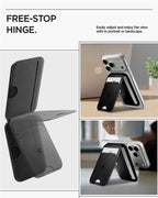 Spigen Slim Fold Tripod MagSafe Wallet 3 Card, black