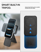 Spigen Slim Fold Tripod MagSafe Wallet 3 Card, black