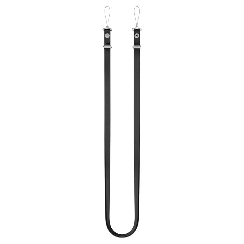 Spigen Crossbody Lanyard Strap (Strap 1P + Connector 2P) DA30L, black - for iPhone 17 Lanyard Case