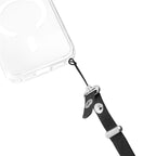 Spigen Crossbody Lanyard Strap (Strap 1P + Connector 2P) DA30L, black - for iPhone 17 Lanyard Case