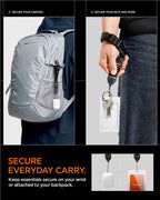 Spigen univerzálna šnúrka na zápästie (Strap 1P) DA30S, čierna