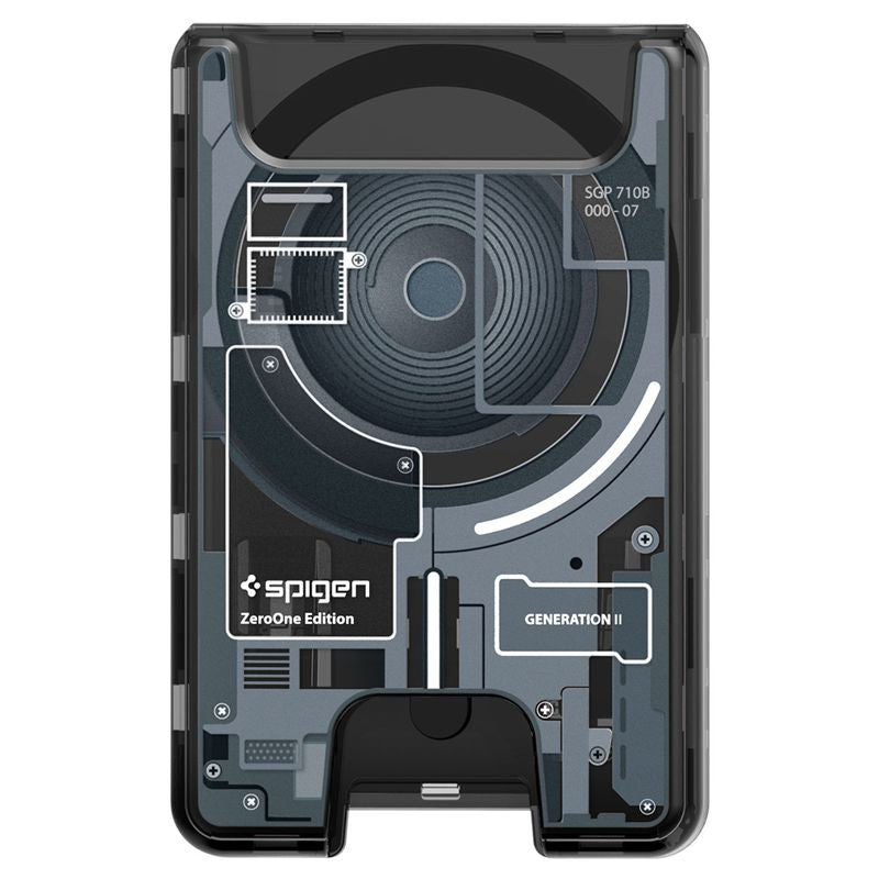 Spigen Ultra Hybrid Wallet MagSafe, zero one black