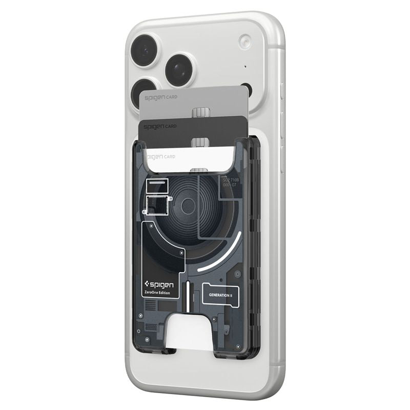 Spigen Ultra Hybrid Wallet MagSafe, zero one black