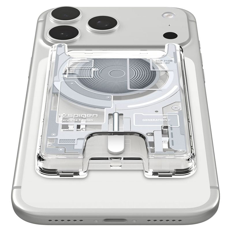 Spigen Ultra Hybrid Wallet MagSafe, zero one white