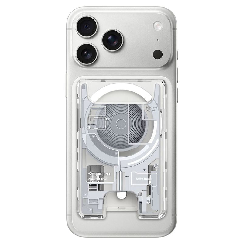 Spigen Ultra Hybrid Wallet MagSafe, zero one white