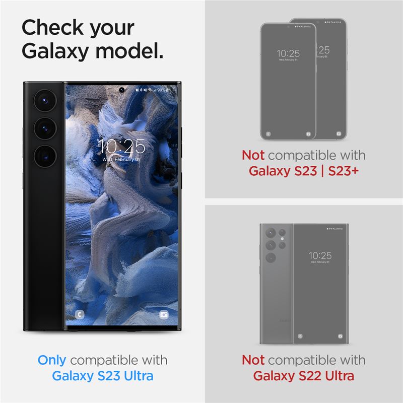 Spigen Film Neo Flex 2 Pack - Samsung Galaxy S23 Ultra