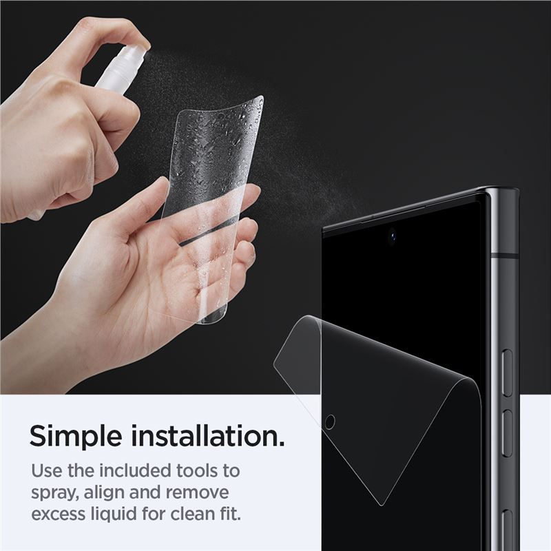 Spigen Film Neo Flex 2 Pack - Samsung Galaxy S23 Ultra
