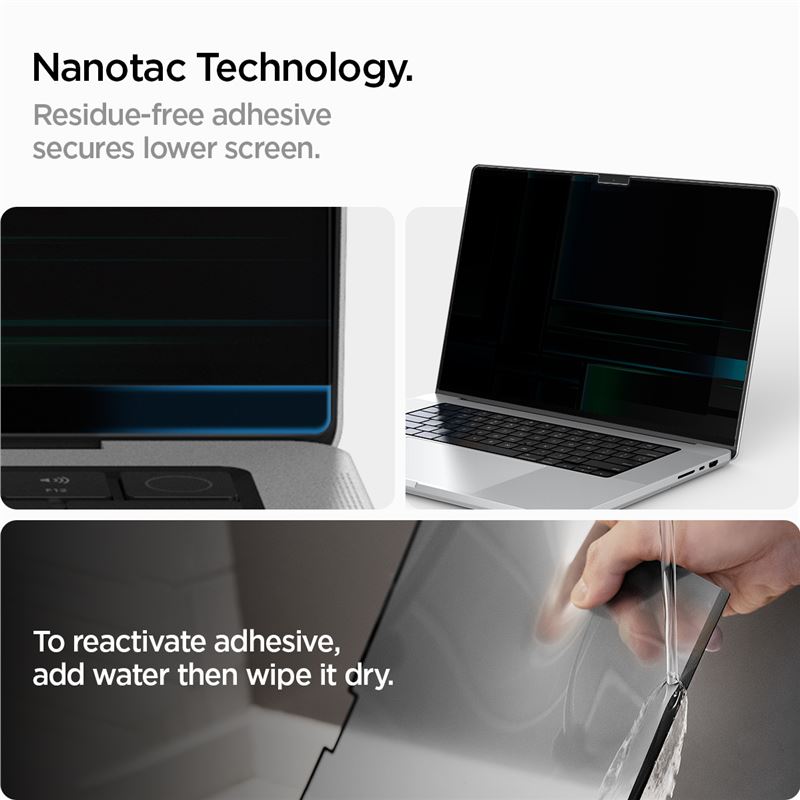 Spigen SafeView 1 Pack - MacBook Pro 16" M4 2024/M3 2023/ M2 2023/M1 2021