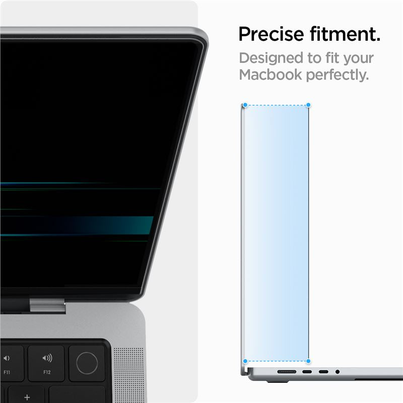 Spigen SafeView 1 Pack - MacBook Pro 16" M4 2024/M3 2023/ M2 2023/M1 2021