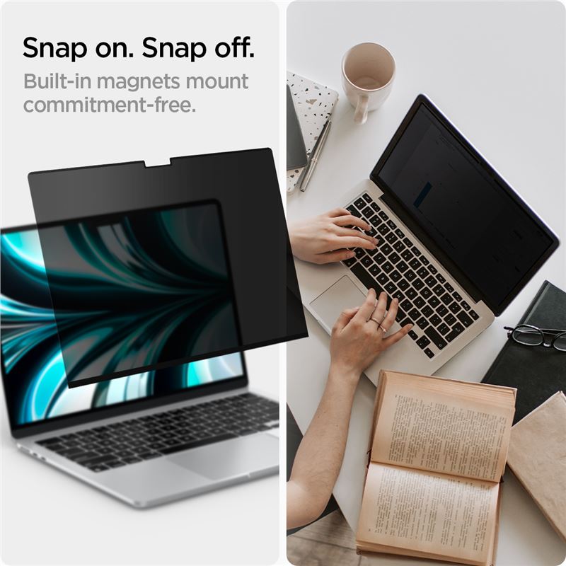 Spigen SafeView 1 Pack - MacBook Air 13" M4/M3/M2