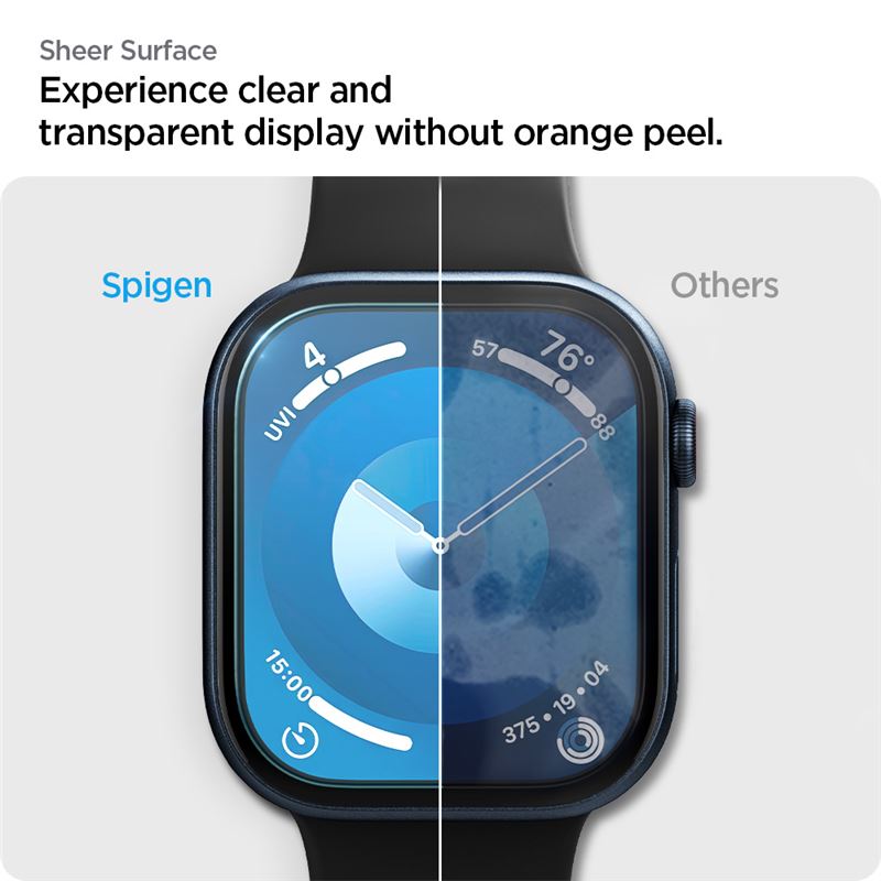 Spigen Eliteshield EZ Fit 2 Pack - Apple Watch 11/10 42mm